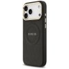 Etui Guess Peony Hot Stamp MagSafe do    iPhone 17 Pro Max czarny