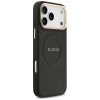 Etui Guess Peony Hot Stamp MagSafe do    iPhone 17 Pro Max czarny