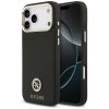 Etui Guess Grained Strass Logo MagSafe   do iPhone 17 Pro Max czarny