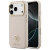 Etui Guess Grained Strass Logo MagSafe   do iPhone 17 Pro różowy