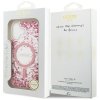 Etui Guess Resin Bottom Glitter MagSafe  do iPhone 17 różowy