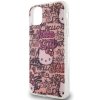 Hello Kitty HKHCN61HDGPTP iPhone 11 / Xr 6.1 różowy/pink hardcase IML Tags Graffiti