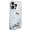 Hello Kitty HKHCP13LLIKHET iPhone 13 Pro / 13 6.1 srebrny/silver hardcase Liquid Glitter Charms Kitty Head