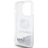 Hello Kitty HKHCP14XLIKHET iPhone 14 Pro Max 6.7 srebrny/silver hardcase Liquid Glitter Charms Kitty Head