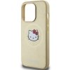 Hello Kitty HKHMP14LPGHCKD iPhone 14 Pro 6.1 złoty/gold hardcase Leather Kitty Head MagSafe