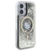 Hello Kitty HKHMP16SLGDIK iPhone 16 6.1 czarny złoty/black gold hardcase Liquid Glitter Fever MagSafe