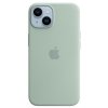 Etui Apple MPTC3ZM/A iPhone 14 Plus / 15 Plus 6.7 MagSafe zielony/succulent Silicone Case