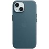 Etui Apple MT3G3ZM/A iPhone 15 / 14 / 13 6.1 MagSafe błękit pacyfiku/pacific blue FineWoven Case