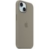 Etui Apple MT0Q3ZM/A iPhone 15 / 14 / 136.1 MagSafe popielaty brąz/clay Silicone Case