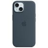 Etui Apple MT123ZM/A iPhone 15 Plus / 14 Plus 6.7 MagSafe niebieski/storm blue Silicone Case