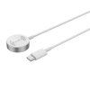 4smarts Ładowarka indukcyjna VoltBeamMini dla Apple Watch 1-8/SE z kablem 1m USB-C 2.5W biały/white 462550