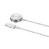 4smarts Ładowarka indukcyjna VoltBeamMini dla Apple Watch 1-8/SE z kablem 1m USB-C 2.5W biały/white 462550