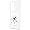 Karl Lagerfeld KLHCS21LCFNRC S21 Ultra G998 hardcase transparent Choupette Fun