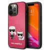 Karl Lagerfeld KLHCP13LPCUSKCP iPhone13 Pro / 13 6,1 fuksja/fuchsia hardcase Ikonik Karl & Choupette