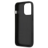 Karl Lagerfeld KLHCP13LPKMP iPhone 13 Pro / 13 6,1 różowy/pink hardcase Leather Ikonik Karl`s Head Metal