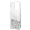 Karl Lagerfeld KLHCP13XGCFS iPhone 13Pro Max 6,7 srebrny/silver hardcase Liquid Glitter Choupette Fun