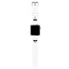 Karl Lagerfeld Pasek KLAWLSLCKW AppleWatch 42/44/45/49mm biały/white strap Silicone Karl & Choupette Heads