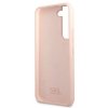 Karl Lagerfeld KLHCS22MSSKCI S22+ S906hardcase jasno różowy/light pink Silicone Ikonik Karl & Choupette