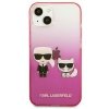 Karl Lagerfeld KLHCP13STGKCP iPhone 13mini 5,4 hardcase różowy/pink Gradient Ikonik Karl & Choupette