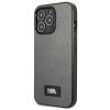 Karl Lagerfeld KLHCP13LSFMP2DG iPhone 13Pro / 13 6,1 hardcase srebrny/silver Saffiano Plaque