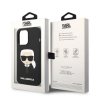 Karl Lagerfeld KLHMP14XSLKHBK iPhone 14 Pro Max 6,7 hardcase czarny/black Silicone Karl`s Head Magsafe
