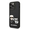 Karl Lagerfeld KLHMP14LSSKCK iPhone 14Pro 6,1 hardcase czarny/black Liquid Silicone Karl & Choupette Magsafe