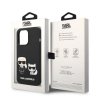 Karl Lagerfeld KLHMP14LSSKCK iPhone 14Pro 6,1 hardcase czarny/black Liquid Silicone Karl & Choupette Magsafe