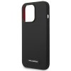Karl Lagerfeld KLHMP14LSLMP1K iPhone 14 Pro 6,1 hardcase czarny/black Silicone Plaque Magsafe