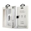Karl Lagerfeld KLHCP14LLBKLCS iPhone 14Pro 6,1 srebrny/silver hardcase Liquid Glitter Big KL
