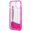 Karl Lagerfeld KLHCP14SLCKVF iPhone 14 / 15 / 13 6,1 różowy/pink hardcase Liquid Glitter Elong