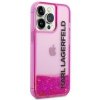 Karl Lagerfeld KLHCP14XLCKVF iPhone 14 Pro Max 6,7 różowy/pink hardcase Liquid Glitter Elong