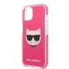 Karl Lagerfeld KLHCP13STPECPI iPhone 13 mini 5,4 hardcase fuksja/fuschia Choupette Head