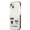 Karl Lagerfeld KLHCP13STPEKCW iPhone 13 mini 5,4 hardcase biały/white Karl&Choupette