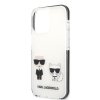 Karl Lagerfeld KLHCP13XTPEKCW iPhone 13 Pro Max 6,7 hardcase biały/white Karl&Choupette