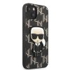 Karl Lagerfeld KLHCP13SPMNIKBK iPhone 13 mini 5,4 hardcase czarny/black Monogram Ikonik Patch