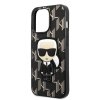 Karl Lagerfeld KLHCP13LPMNIKBK iPhone 13 Pro / 13 6,1 hardcase czarny/black Monogram Ikonik Patch