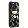Karl Lagerfeld KLHCP13XPMNIKBK iPhone 13 Pro Max 6,7 hardcase czarny/black Monogram Ikonik Patch