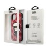 Karl Lagerfeld KLHCP13MPMNIKPI iPhone 13 / 14 / 15 6,1 hardcase czerwony/red Monogram Ikonik Patch