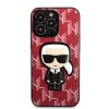 Karl Lagerfeld KLHCP13LPMNIKPI iPhone 13 Pro / 13 6,1 hardcase czerwony/red Monogram Ikonik Patch