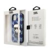 Karl Lagerfeld KLHCP13MPMNIKBL iPhone 13 / 14 / 15 6,1 hardcase niebieski/blue Monogram Ikonik Patch