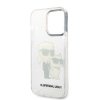 Karl Lagerfeld KLHCP14XHNKCTGT iPhone 14 Pro Max 6,7 transparent hardcase Glitter Karl&Choupette