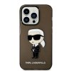 Karl Lagerfeld KLHCP14LHNIKTCK iPhone 14 Pro 6,1 czarny/black hardcase Ikonik Karl Lagerfeld