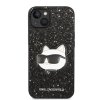 Karl Lagerfeld KLHCP14MG2CPK iPhone 14 Plus / 15 Plus 6,7 czarny/black hardcase Glitter Choupette Patch