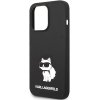 Karl Lagerfeld KLHMP14LSNCHBCK iPhone 14 Pro 6,1 hardcase czarny/black Silicone Choupette MagSafe