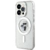Karl Lagerfeld KLHMP14LHGKCNOT iPhone 14 Pro 6.1 transparent hardcase Karl&Choupette Glitter MagSafe