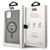 Karl Lagerfeld KLHMP15MHFCKNOK iPhone 15 Plus / 14 Plus 6.7 czarny/black hardcase IML Ikonik MagSafe