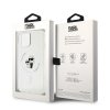 Karl Lagerfeld KLHMP15MHGKCNOT iPhone 15 Plus / 14 Plus 6.7 transparent hardcase Karl&Choupette Glitter MagSafe
