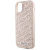 Karl Lagerfeld KLHCP15SPQKPMP iPhone 15 / 14 / 13 6.1 różowy/pink hardcase Quilted K Pattern