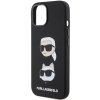 Karl Lagerfeld KLHCP15SSDHKCNK iPhone 15 / 14 / 13 6.1 czarny/black Silicone Karl&Choupette Head
