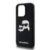 Karl Lagerfeld KLHMP15XSKCHPPLK iPhone 15 Pro Max 6.7 czarny/black hardcase Silicone Karl & Choupette MagSafe